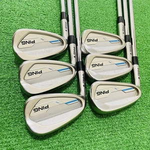 PING LH Iron Set i 5.6.7.8.9.W N.S.PRO MODUS3 TOUR105 Flex S Left Handed STORE - Picture 1 of 8