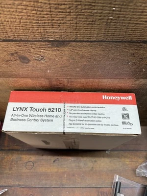 *~*Novo em folha*~* Painel de alarme residencial sem fio Honeywell LYNX Touch L5210 com LTE-L57V - Imagem 1 de 4