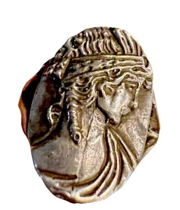 Nouveau Goddess Ring - Sterling Silver - Antiqued - Picture 1 of 8