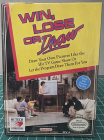Win, Lose or Draw (Nintendo NES, 1990) HI TECH - Brand New - SEALED *READ*