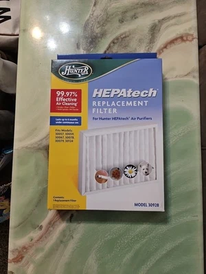 Filtro de repuesto Hunter HEPAtech modelo 30928 NUEVO PRECINTADO Foto 1 de 4