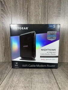 Netgear Nighthawk AC1900 WiFi Cable Modem Router Never Used - Picture 1 of 6