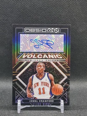 396@ 2021 Obsidian Volcanic SigJamal Crawford #VS-JCF grabado eléctrico púrpura/35 Foto 1 de 2