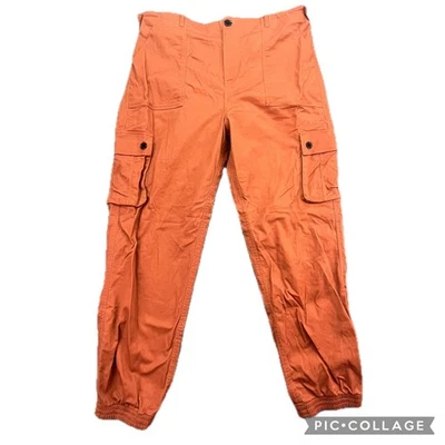 Wondery Rust Isabelle 2.0 Cargo Pants Jogger High Rise Women Standard XLarge - Image 1 of 4