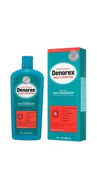 CHAMPÚ ANTICASPA MEDICADO Denorex Extra Strength + Acondicionador Psoriasis Cabello Foto 1 de 4