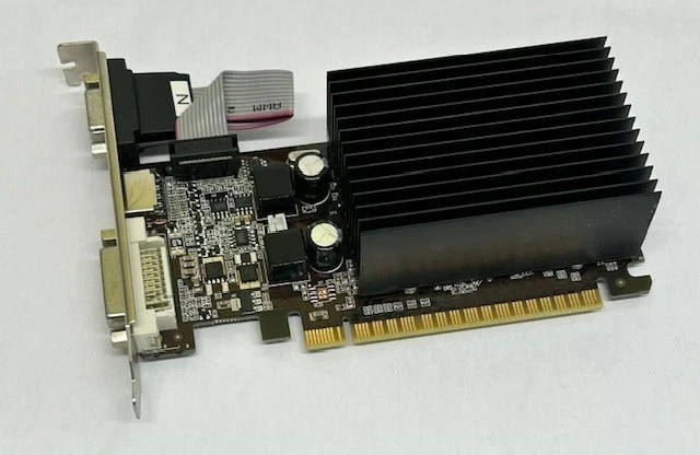 Scheda video grafica 1 GB Palit NVIDIA GeForce GT 210 DVI / HDMI / VGA DDR3 PCI- - Immagine 1 di 1