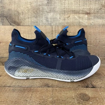 Under Armour Curry 6 Mens Size 15 Team Blue Basketball Shoes Steph 3022893-409 - Image 1 of 4
