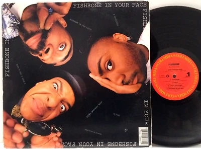 Fishbone - In Your Face LP 1988 US ORIG Promo Red Hot Chill Peppers Sublime - Image 1 of 4
