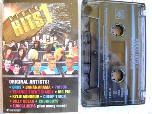 **VIDEO HITS 1 ORIGINAL ARTISTS 18 ORIGINAL SONGS, CASSETTE IN GREAT CONDITION* - Picture 1 of 2
