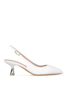 DECOLLETE' Sling Back LIU JO Mod. SANDIE Col. BIANCA sconto -20% - Imagen 1 de 6