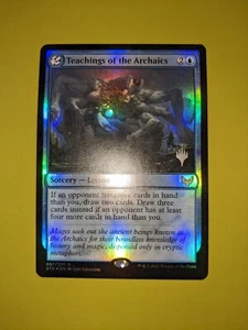 FOIL STAMPED Teachings of the Archaics x1 Strixhaven: School of Mages 1x MTG - Picture 1 of 1
