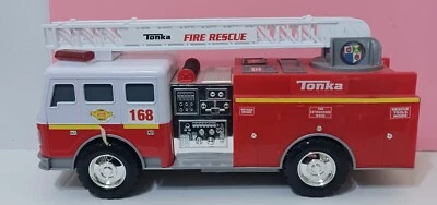 Tonka Fire Rescue #168  Battery Operated 2011 Toy Fire Truck Vehicle Hasbro 17" - Image 1 of 4