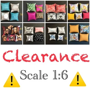Dollhouse accessories. Scale 1:6. Clearance. Pillows. - Picture 1 of 11