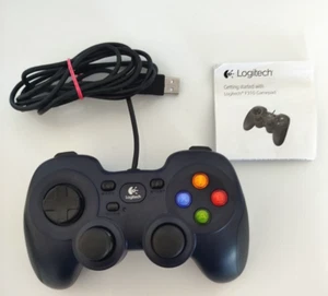 Logitech F310 Wired Gamepad Controller Console Like Layout 4 Switch D-Pad PC - Picture 1 of 7