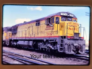 4868 diapositiva duplicata Union Pacific 2804 - Foto 1 di 1