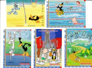 5 Daffy Duck Looney Tunes 1996 Upper Deck Olympic Cards - Picture 1 of 1