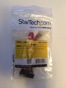 StarTech SATA Serial ATA Data and Power Combo Cable 10” - Picture 1 of 2