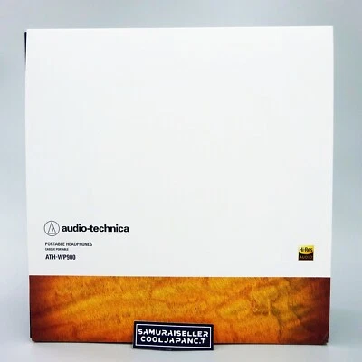 Audio-Technica Hi-Res Over Ear Headphone ATH-WP900 Sealed Type Wood Housing NEW - Image 1 of 4