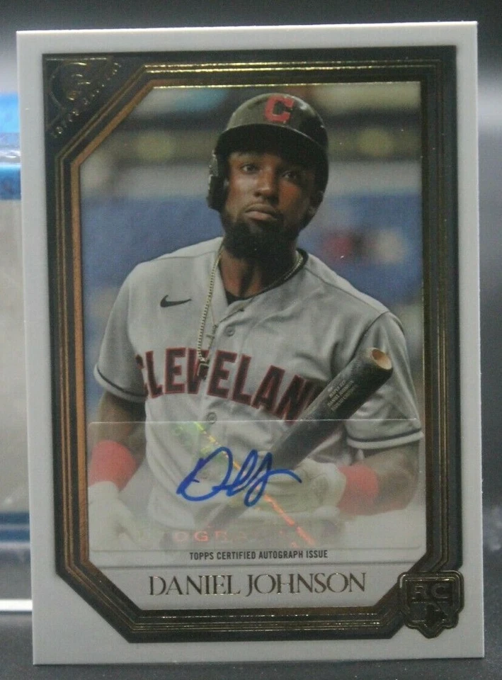 Daniel Johnson (Cleveland/RC) - 2021 Topps Galley Autograph  - Image 1 of 1