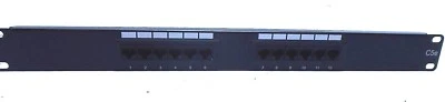TRENDNET RACK MOUNTABLE 12-Port Patch Panel C5e, #E157358 - Image 1 of 4