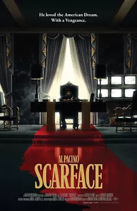 AA3697 Scarface Film By Brian De Palma 1983 Lead Movie Poster 11x17 - Picture 1 of 9