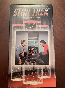 Star Trek - Episode 14 (VHS, 1993) The Galileo Seven William Shatner 🚀💥🇺🇸 - Imagen 1 de 5