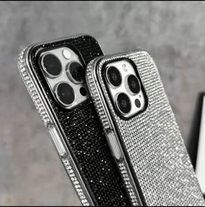 Coque anti-chocs en métal pour iPhone 14 Pro Max pour femme, motif serpent - Photo 1 sur 6