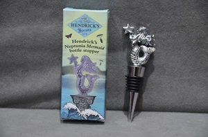 Limited Edition Hendrick's Gin Neptunia Mermaid Bottle Stopper Brand New In Box - Picture 1 of 7