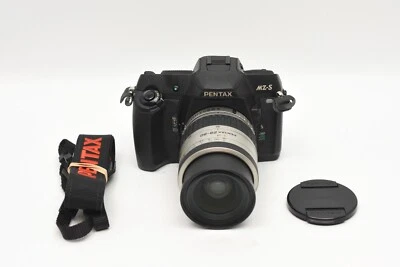 PENTAX MZ-S 35mm SLR Film Camera Black Body w/ 28-80mm SMC Pentax FA Lens - Image 1 of 4