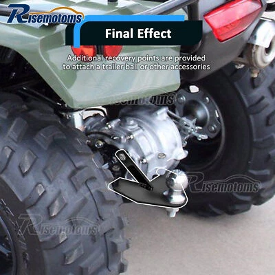 Enganche de remolque trasero de 3/4"" montaje de bola para Honda TRX250 Recon 1997-2018 Foto 1 de 4