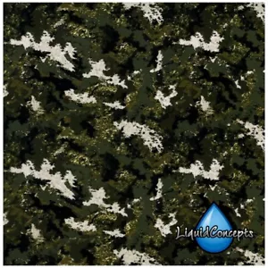 Hydrographic Film | Hydro Dip Film | Sylvan Shadow 19" x 7 Feet - Picture 1 of 2