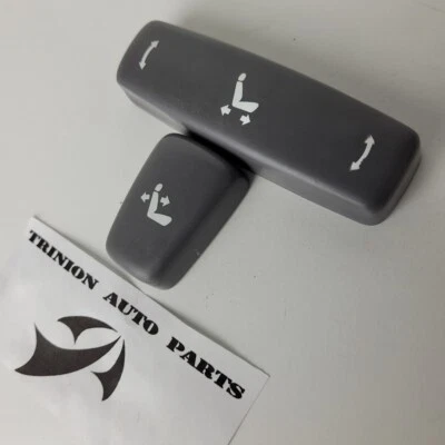 Lexus GS300 1993 perillas de interruptor de asiento eléctrico lado del pasajero gris juego de 2 OEM Foto 1 de 3