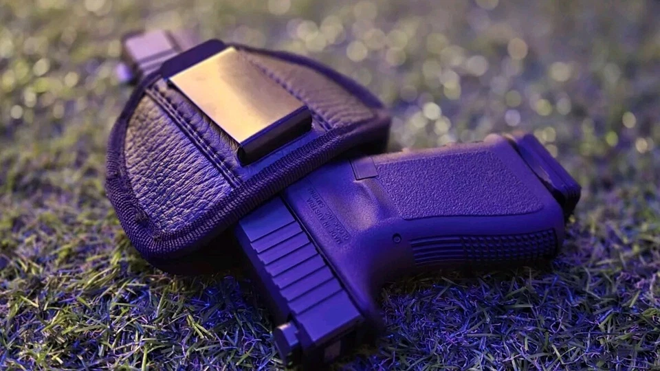 Inside/Outside pants Holster IWB CCW Ambidextrous - Glock 19 22 23 26 27 32 36 - Image 1 of 4