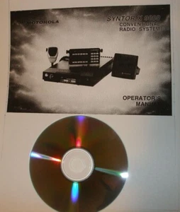 Motorola Syntor X 9000 Programming RSS and Service Manual CD - Picture 1 of 1
