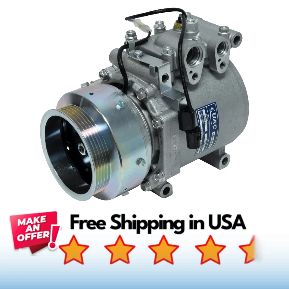 Compressor A/C Fit Dodge Colt 1994, Eagle Summit 1994-1996 MR233478 - Image 1 of 1