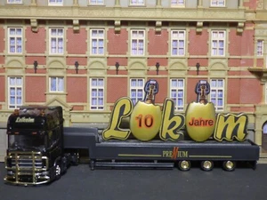 Raritä,1:87,Scania 124L 420 TL 3D-Schrift,Rammschutz,Warnleuchten,Leikeim,Nr.020 - Bild 1 von 5