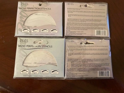 NUEVO Plantillas Ardell Perfección de Cejas 4 Plantillas Delicadas Elegantes Glamorosas Clásicas Foto 1 de 3