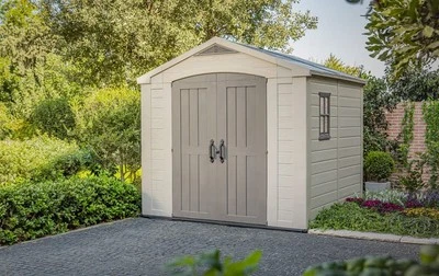 Keter Factor Storage Shed 8 X 8 - Brand New!  - Image 1 of 4