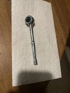 Stanley 85-890 Cr-V Thumb Wheel Ratchet Quick Release Socket Wrench 1/4" Drive - Picture 1 of 5