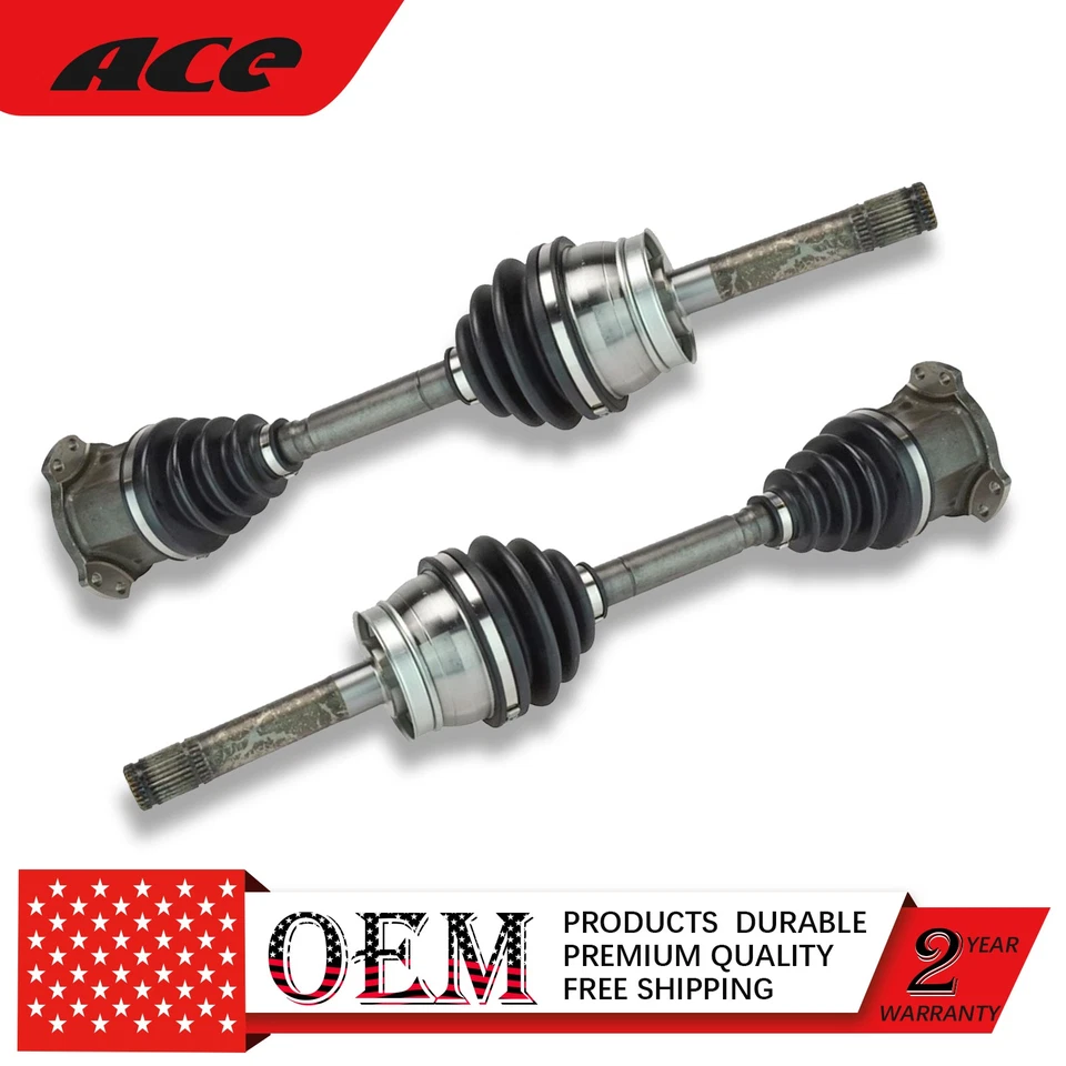 2PCS Front CV Axle Shaft Set For 1998-2004 Nissan Frontier 2000-2004 Xterra Foto 1 de 4