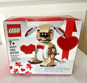 New Unopened Lego 40201  Building Set "Valentine's Cupid Dog" 150 pcs Retired