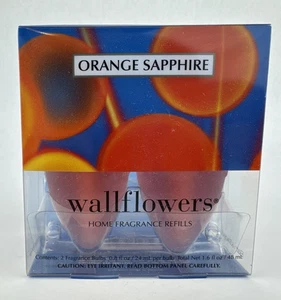 Bath & Body Works Orange Sapphire Wallflowers Fragrance Bulb 0.8 Oz 2 Bulbs - Picture 1 of 6