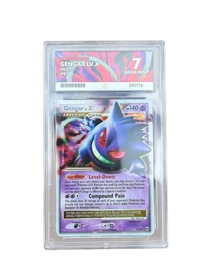 Gengar LV.X 97/99 Platinum Arceus Holo Rare ACE GRADING NM 7 Pokémon Card - Image 1 of 4