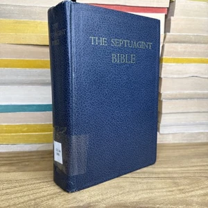 The Septuagint Bible - The Falcon's Wing Press - 1954 Ex Library - Foto 1 di 15
