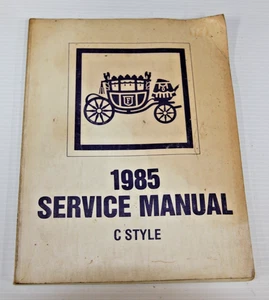1985 General Motors Fisher Body C Style OEM Factory Service Manual USED 20495023 - Picture 1 of 3