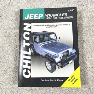 Chilton Total Car Care Jeep Wrangler 1987-2011 Repair Manual by Chilton - Picture 1 of 7
