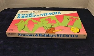 Vintage 1986 Trend Seasons & Holidays Stencil Set Of 24 Stencils - Bild 1 von 4