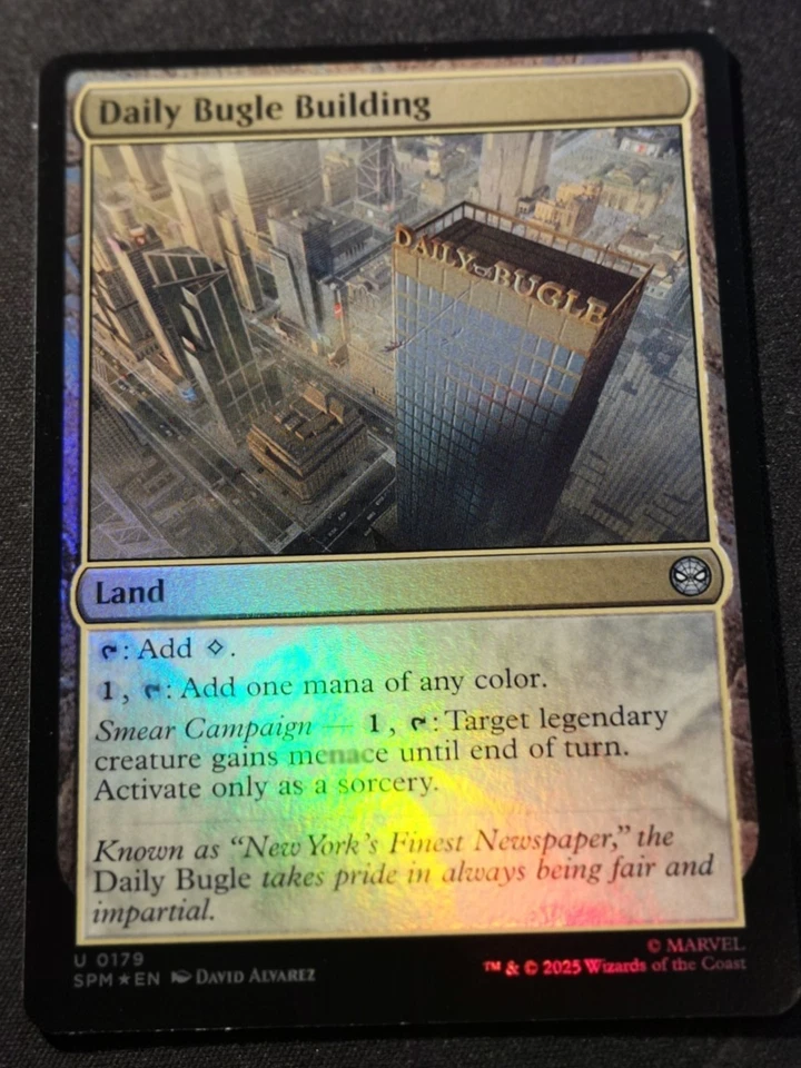 Daily Bugle Building - Foil - SPM - MTG - EN - NM - 0179 - Image 1 of 1