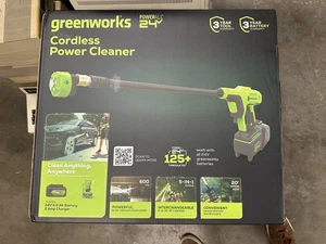 Greenworks 24V 600 PSI Battery Pressure Washer, 4Ah USB Battery and Charger NEW - Picture 1 of 1