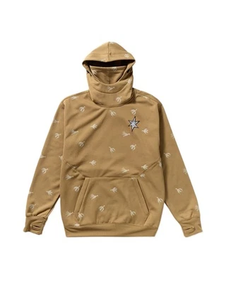 Volcom Hydro Riding Hoodie Men's Sweatshirt, Bronze, Small - Image 1 of 4